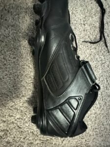 Reebok Bulldodge Low Sd2 Lc Mens Black Football Shoes Size 10